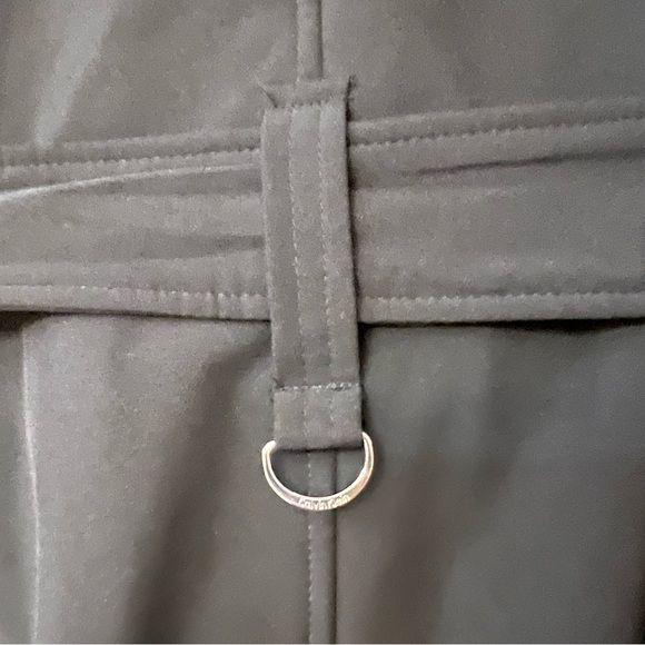 CALVIN KLEIN Stretch Hooded Jacket Black Size XL - Picture 7 of 15